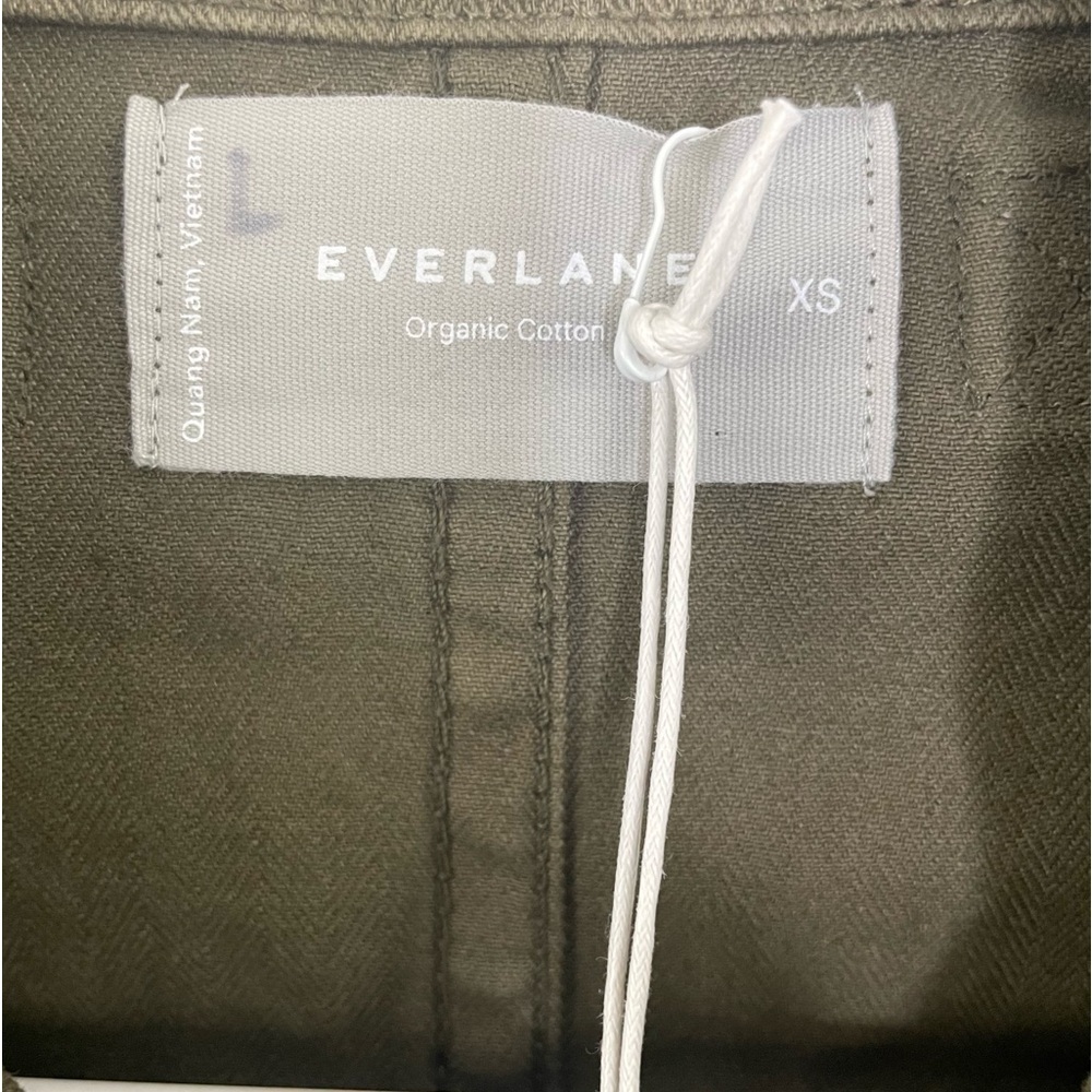 Everlane The Organic Cotton Herringbone Jacket Beech NWT - Picture 9 of 14